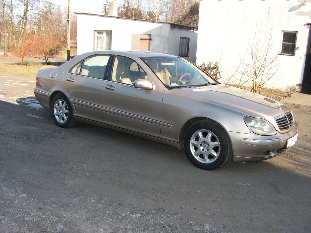 samochód osobowy mercedes S 320, W220, 2001 8095108238