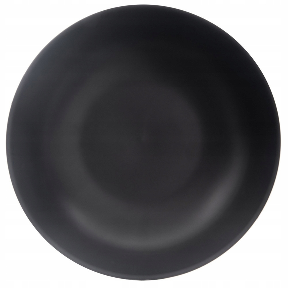 Talerz obiadowy głęboki ceramiczny czarny 20,5 cm, 800 ml