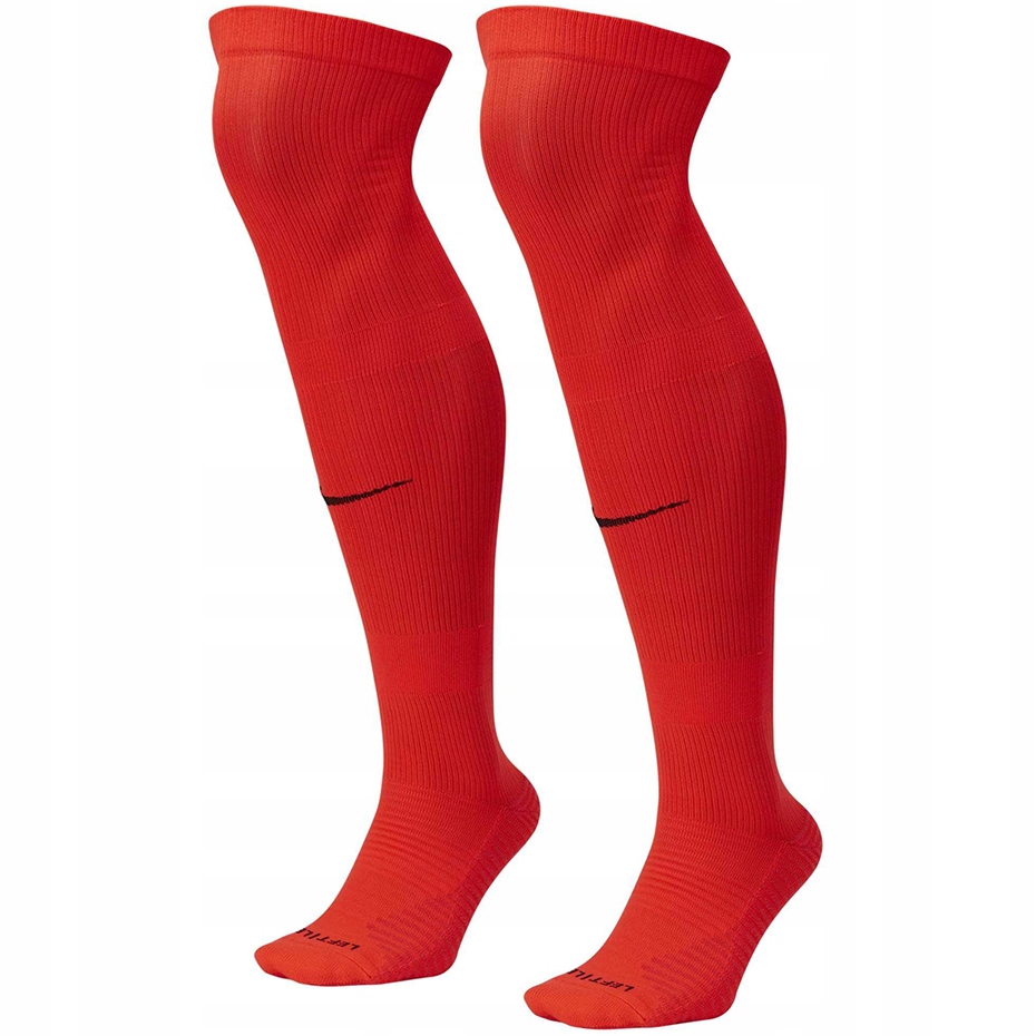 Getry piłkarskie Nike NK Matchfit Knee High - Team czerwone CV1956 635 46-5