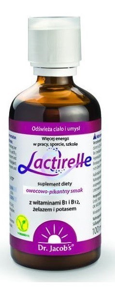 Dr. Jacob's Lactirelle płyn 100ml Esencja Zdrowia