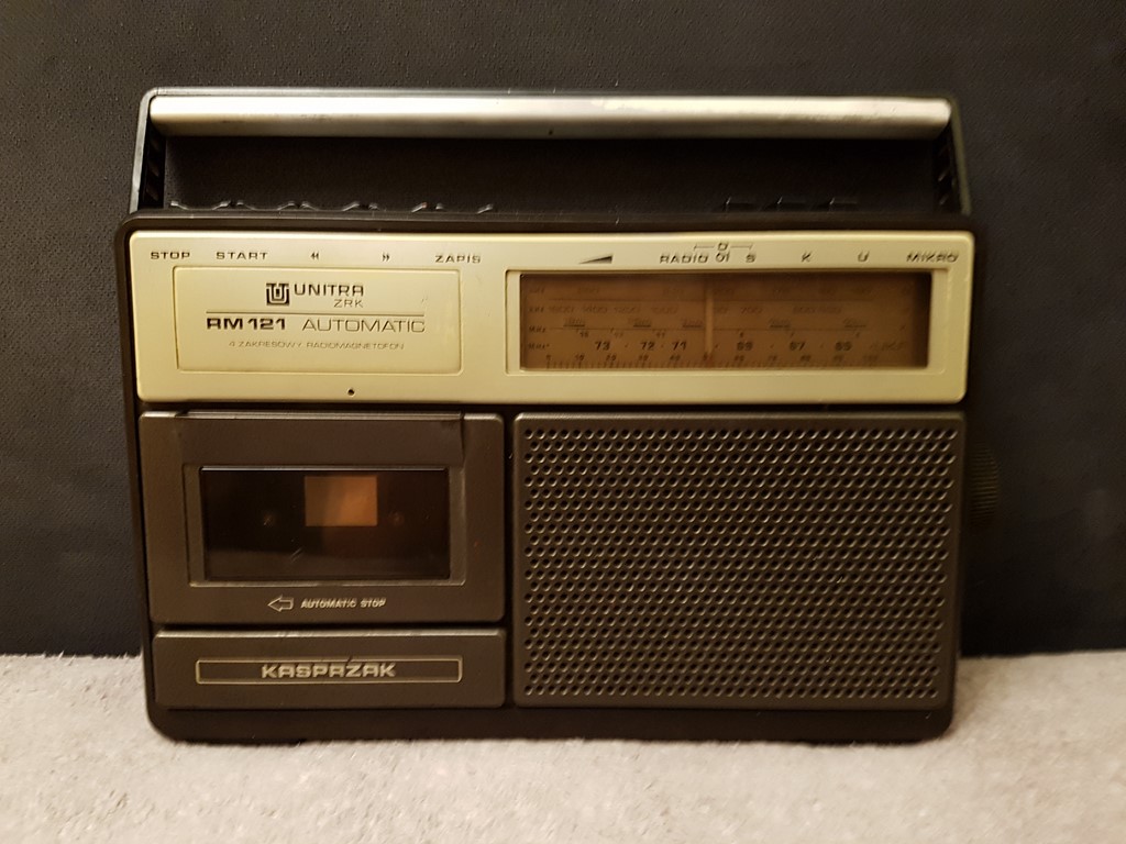 RADIOMAGNETOFON UNITRA KASPRZAK RM 121