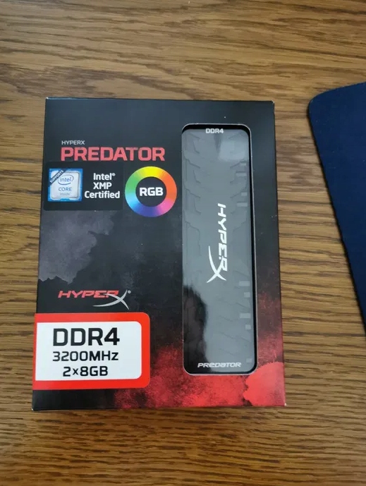 Pamięć HyperX Predator RGB, DDR4, 16 GB,3200MHz
