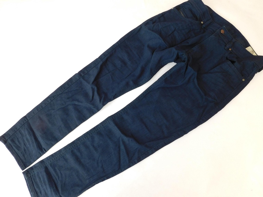1210g60 DIESEL spodnie jeansowe GRANATOWE 33/30