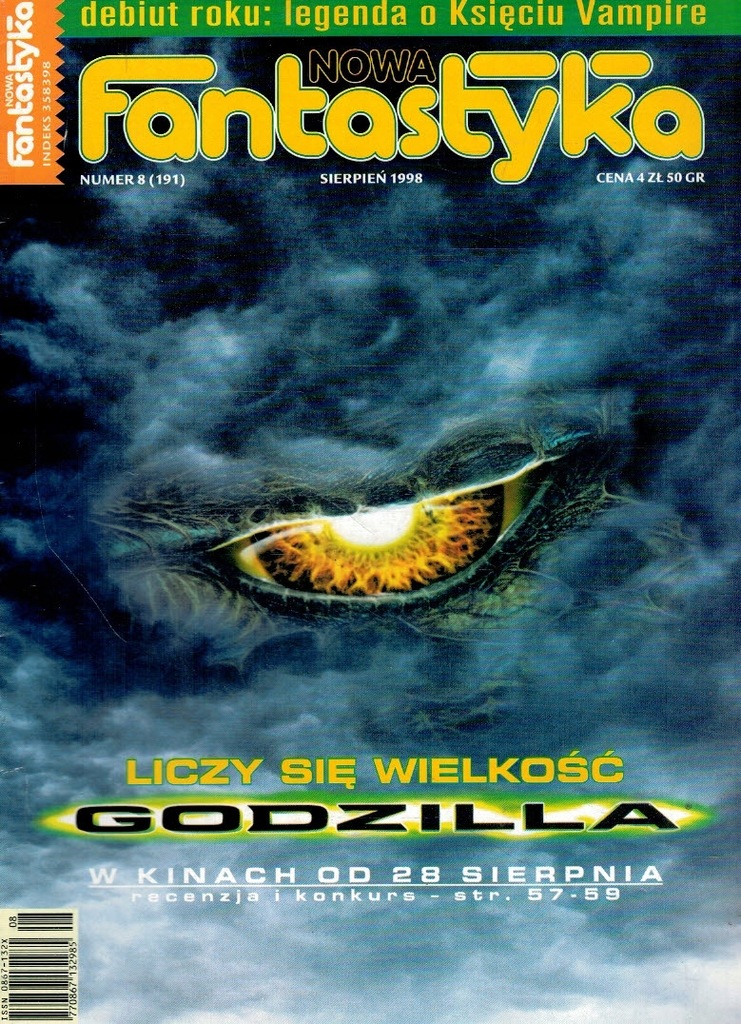 Nowa Fantastyka nr 8/1998