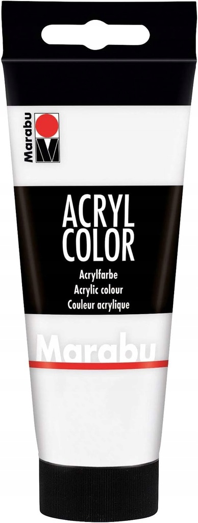 Farby akrylowe Marabu biały 1 szt. 100 ml