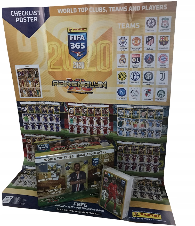 Купить ПОДАРОЧНАЯ КОРОБКА FIFA 365 2020 FOOTBALL CARDS LIMITED: отзывы, фото, характеристики в интерне-магазине Aredi.ru