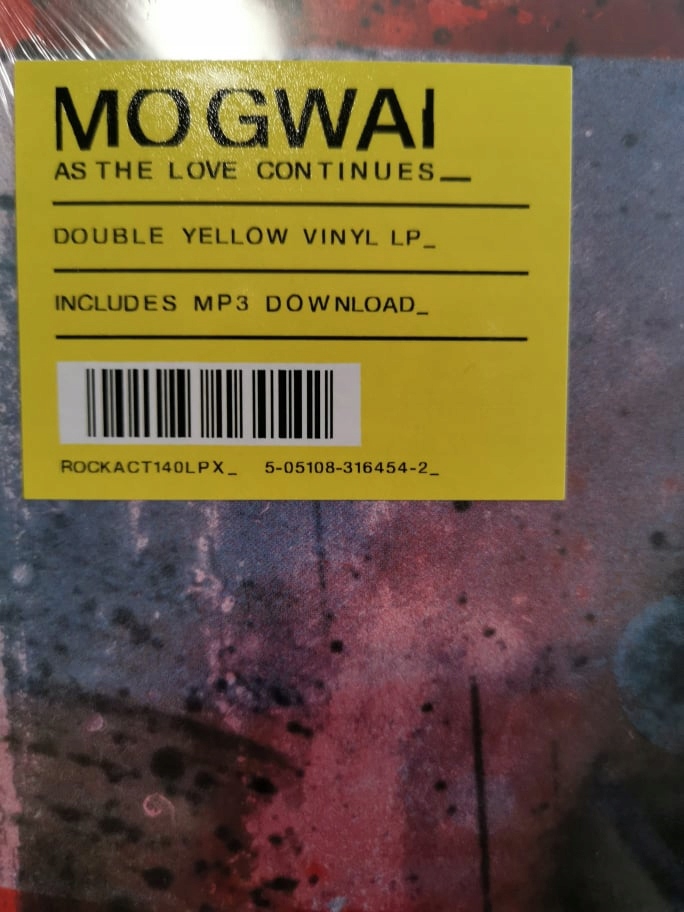 Купить Mogwai - As The Love Continues (2LP, винил, YELLOW): отзывы, фото, характеристики в интерне-магазине Aredi.ru