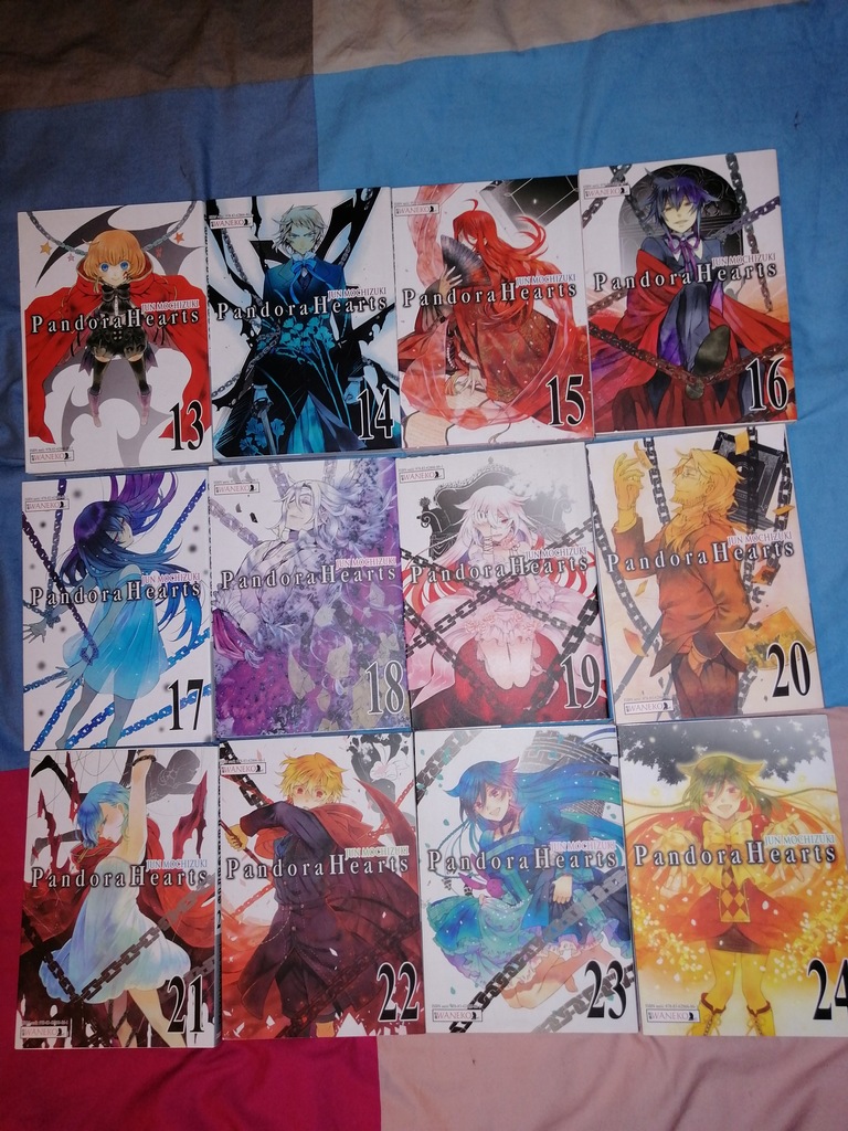 Manga Pandora Hearts Komplet 1 24 Gratis Oficjalne Archiwum Allegro