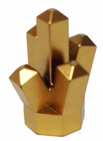 LEGO Kryształ / Diament (52) Metallic Gold NOWY