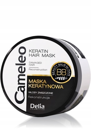 Delia Cosmetics Cameleo BB Maska keratynowa do wło