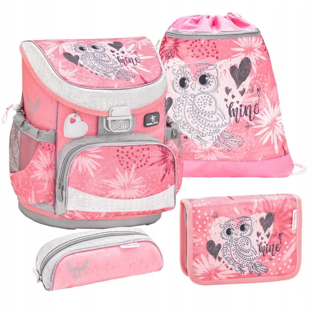 Belmil 405-33 tornister, zestaw 4-częściowy, Owl