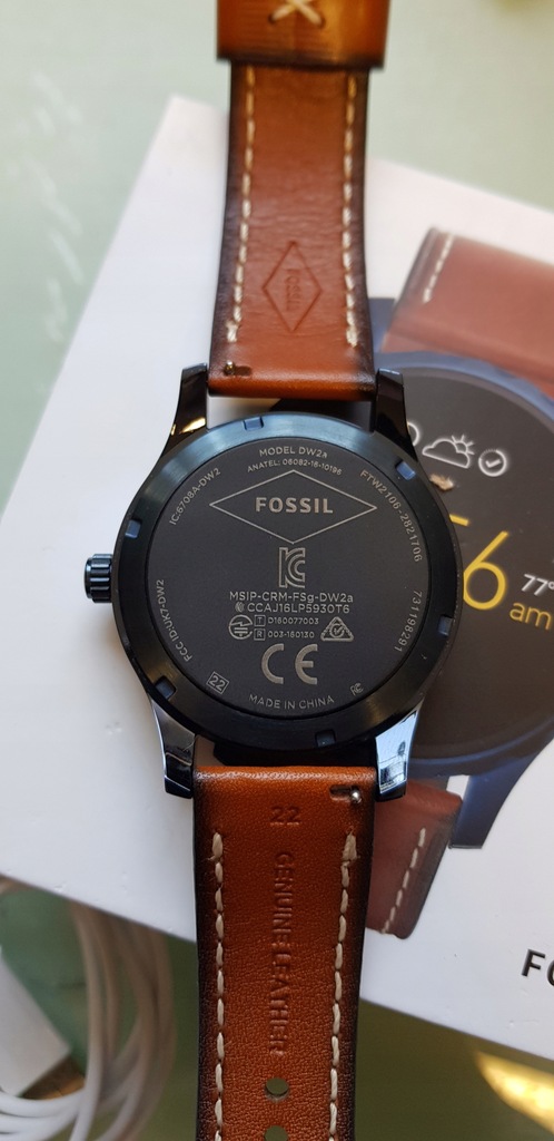 Zegarek mÄski Fossil DW2A FTW2106 - 7636622191 - oficjalne archiwum Allegro