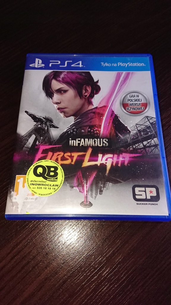 Infamous Second Son Infamous First Light 7704471538 Oficjalne Archiwum Allegro