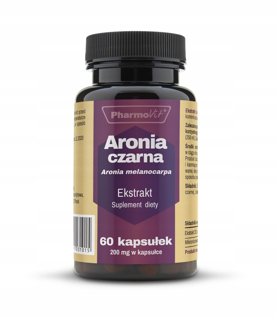 Aronia czarna - 60 kapsułek PharmoVit