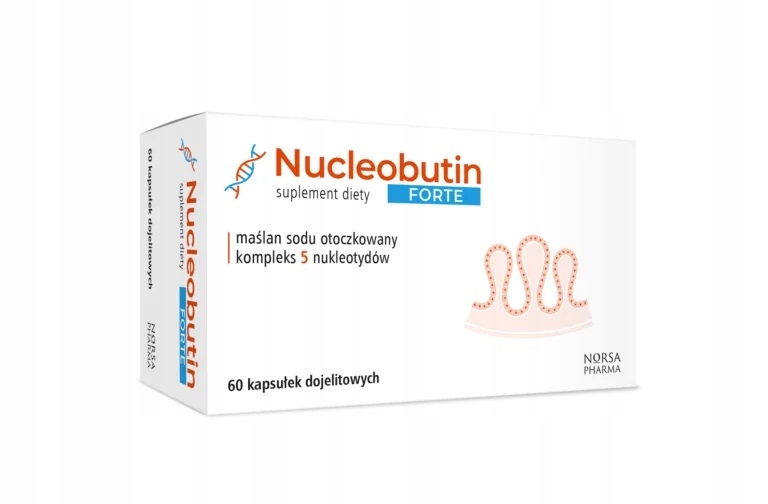 Nucleobutin FORTE MAŚLAN SODU + NUKLEOTYDY JELITA