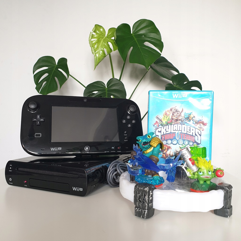 Nintendo Wii U Premium 32GB + Gra Skylanders | 24h