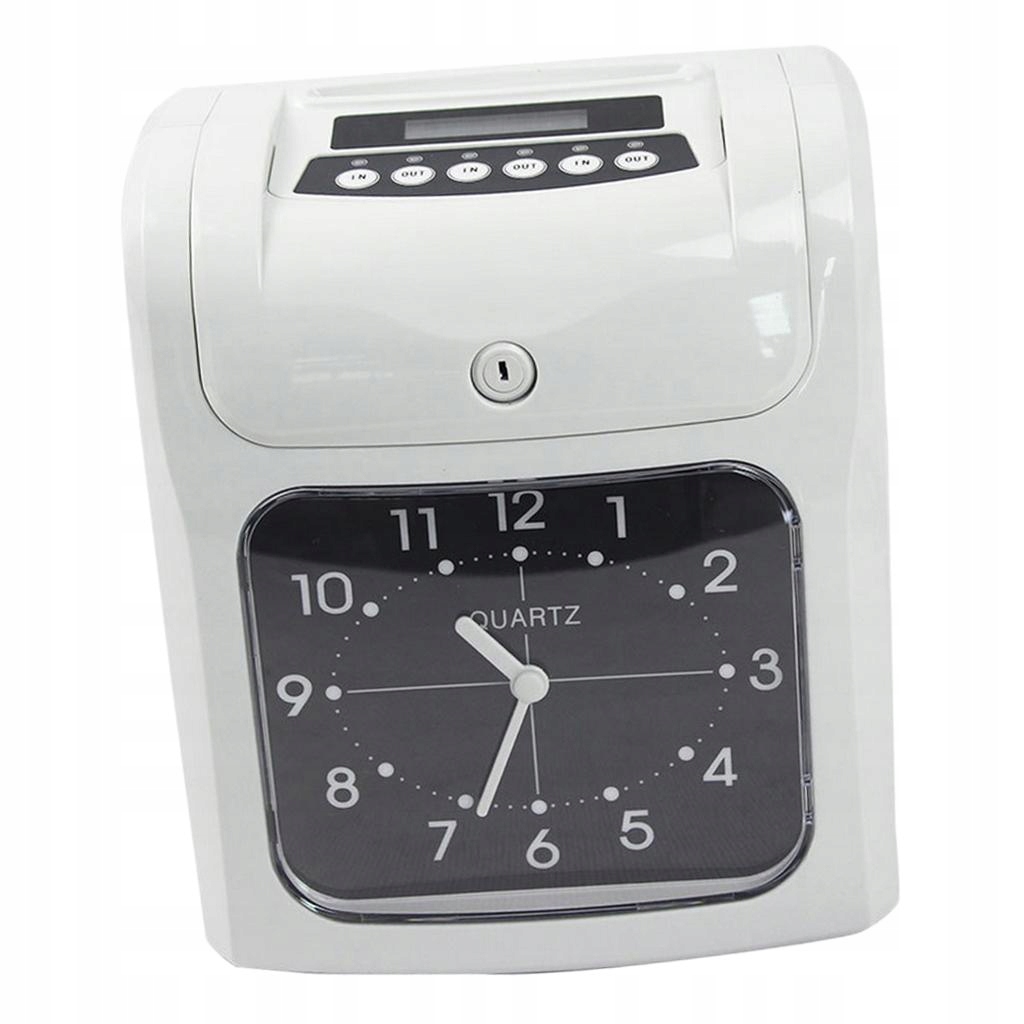 Office Employee Attendance Digital Time Clock