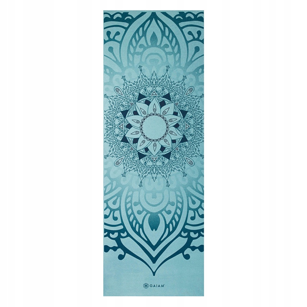 MATA DO JOGI GAIAM DO ĆWICZEŃ FITNESS ANTYPOŚLIZGOWA 173x61 CM GRUBA 6MM