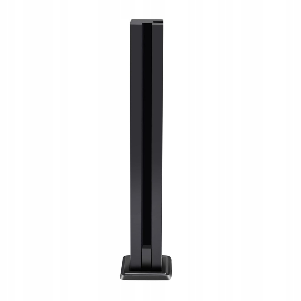 Szklany Słupek Balustrady Stali Nierdzewnej Czarny Słupek Corner Post95cm