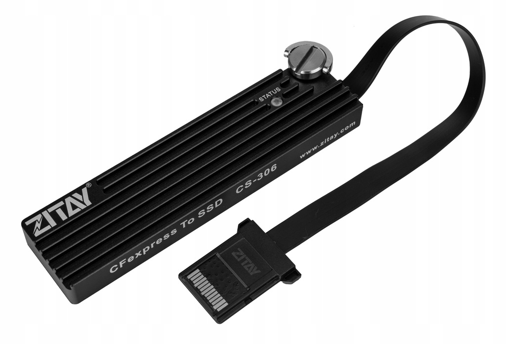 Adapter karty pamięci Zitay CS-306 - CFexpress Typ A / M.2 NVMe SSD