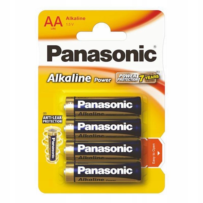 Panasonic Alkaline Power LR6/AA - Bateria Alkalicz