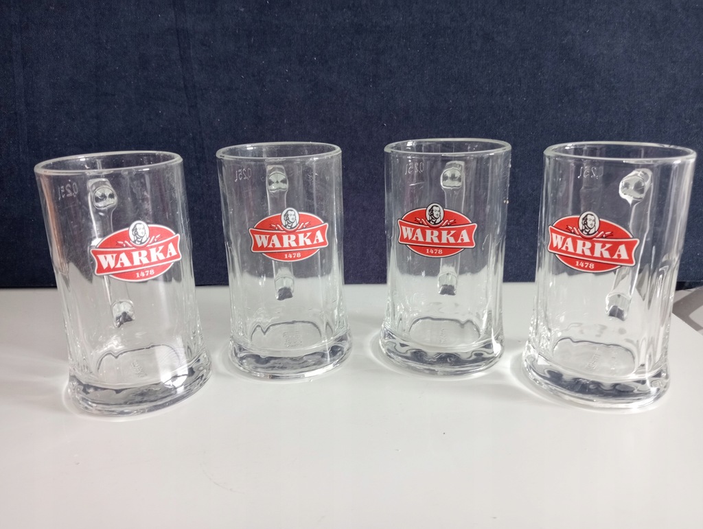 kufle kolekcjonerskie WARKA 0,25L