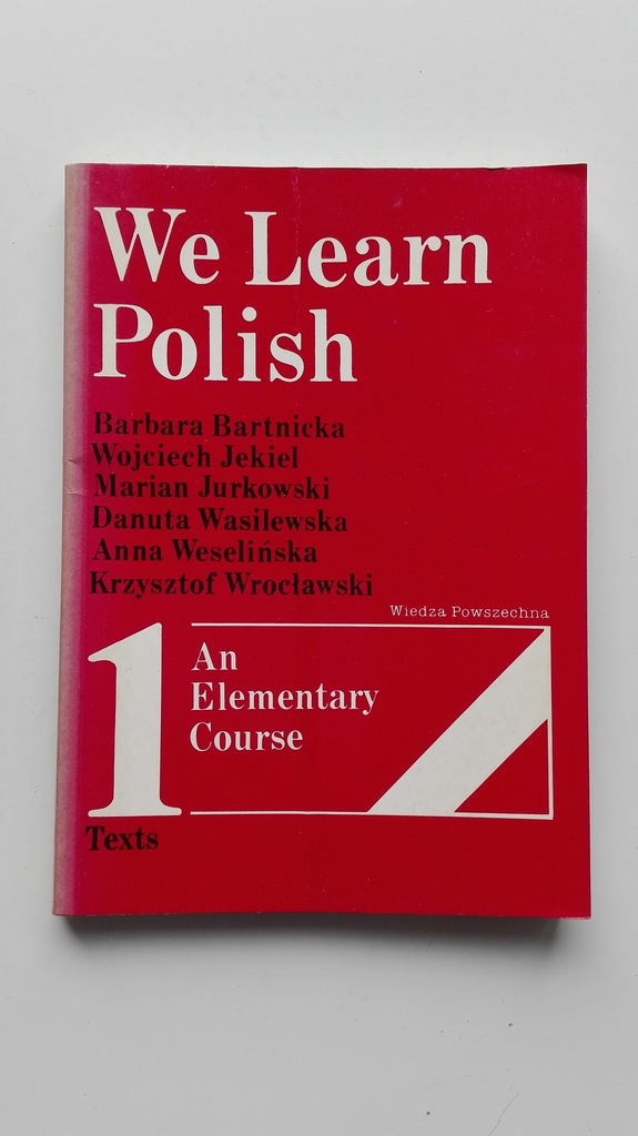 We learn Polish B.Bartnicka CZ.1