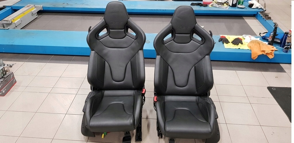 FOTELE RECARO MOTORSPORT AUDI RS5 8T RS4 B7 B8 RS6 C6 C7 R8 SKÓRA EUROPA