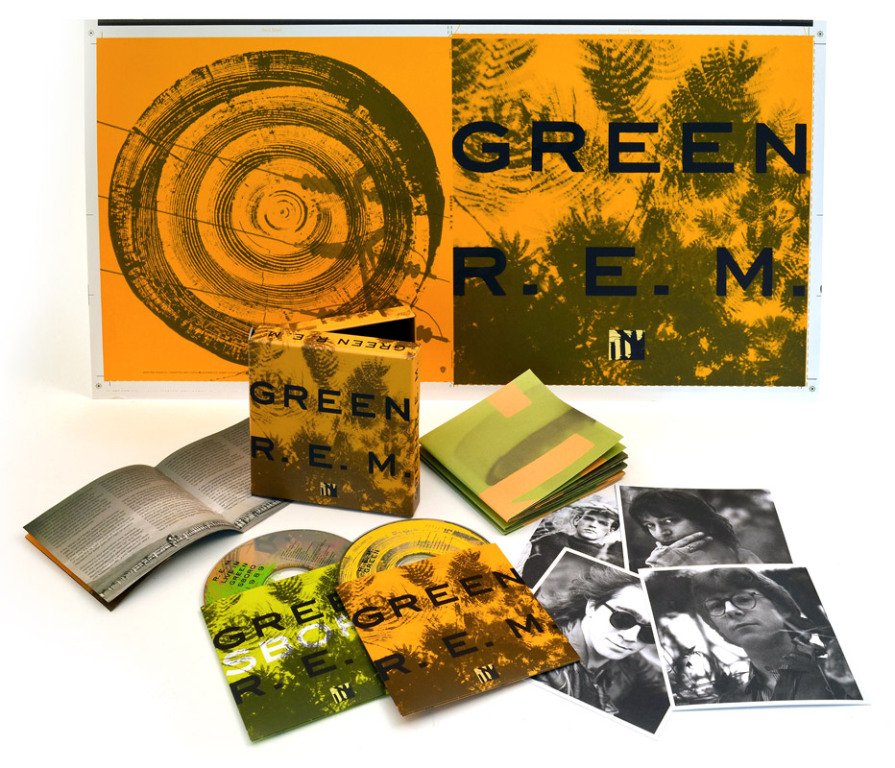 R.E.M. - GREEN - DELUXE - NOWA 2xCD plakat zdjecia