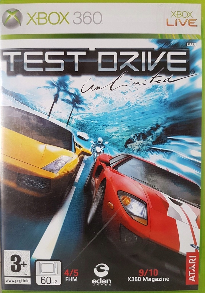 XBOX 360 TEST DRIVE UNLIMITED / KLASYK GATUNKU