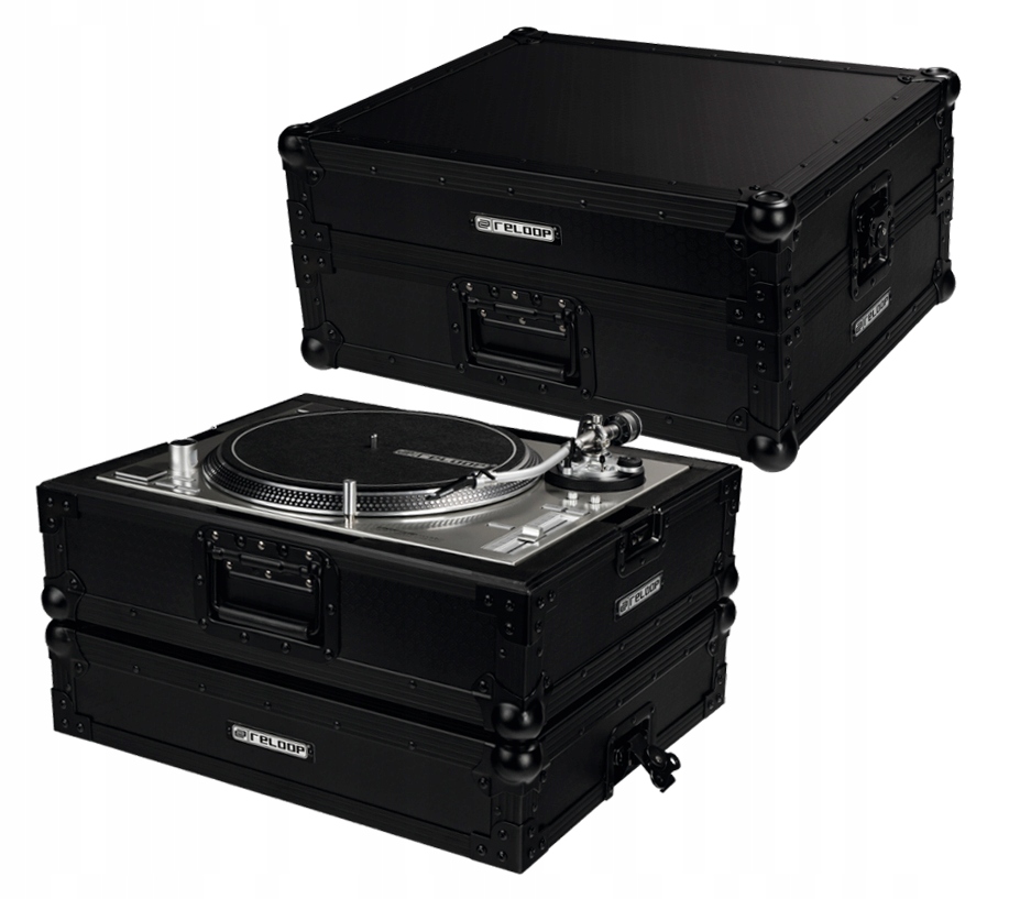 RELOOP Turntable Case BLACK PRO KUFER NA GRAMOFON