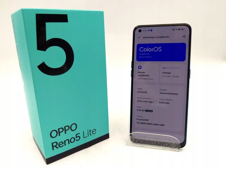 TELEFON OPPO RENO 5 LITE 8/128 GB DUAL SIM