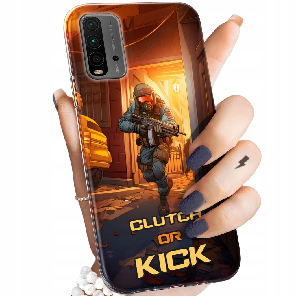 ETUI DO XIAOMI REDMI 9T / POCO M3 WZORY CS GO COUNTER-STRIKE OBUDOWA CASE