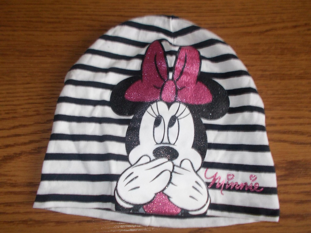 Disney cienka czapka z Myszka Minnie 3 -5 lat