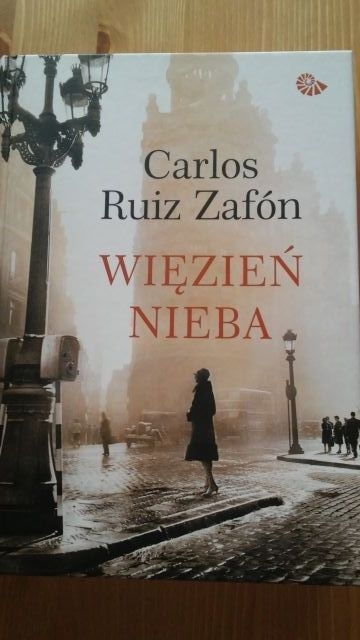 WIĘZIEŃ NIEBA, C. R. Zafon, książka