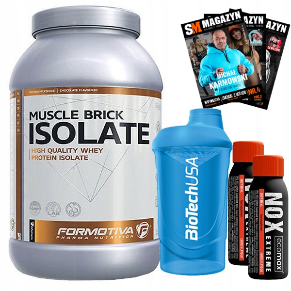 FORMOTIVA MUSCLE BRICK ISOLATE 1000 G BIAŁKO WPI90