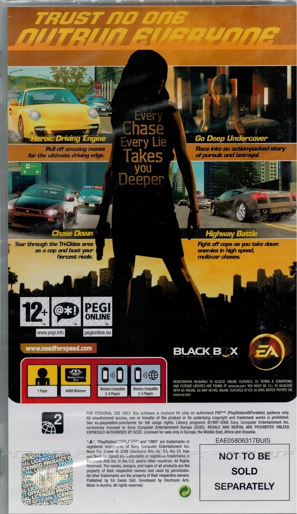 Купить Need for Speed Undercover: новая гоночная игра для PSP: отзывы ...