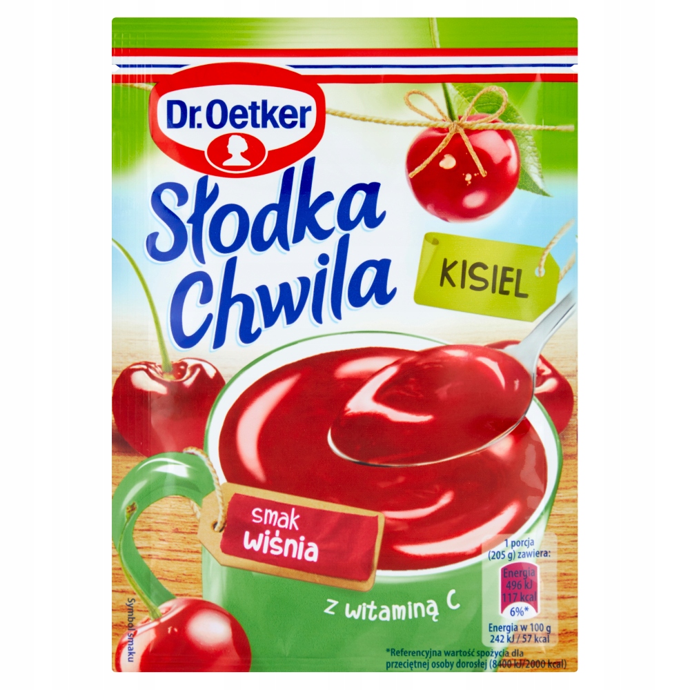 Dr. Oetker Słodka Chwila Kisiel Smak Wiśnia 30 G