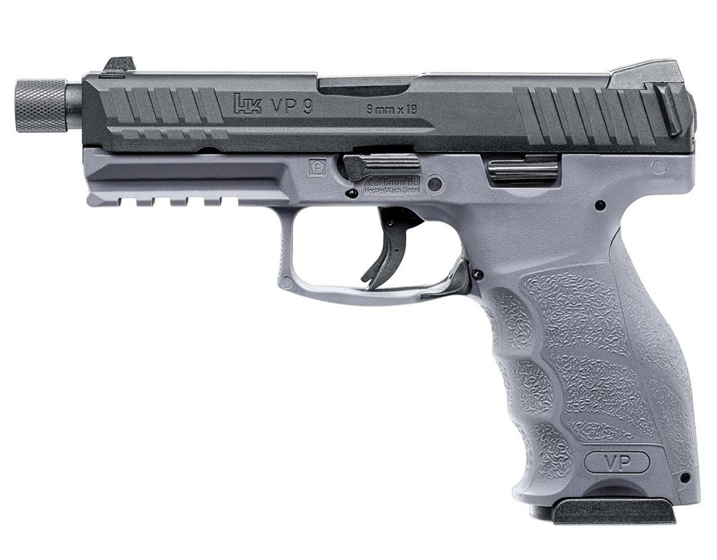 Pistolet GBB H&K VP9 Tactical DX Gray + GRATIS