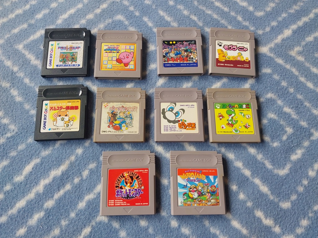 Nintendo GameBoy (3) - Parodius Da,WarioLand,Kirby,Molemania ...