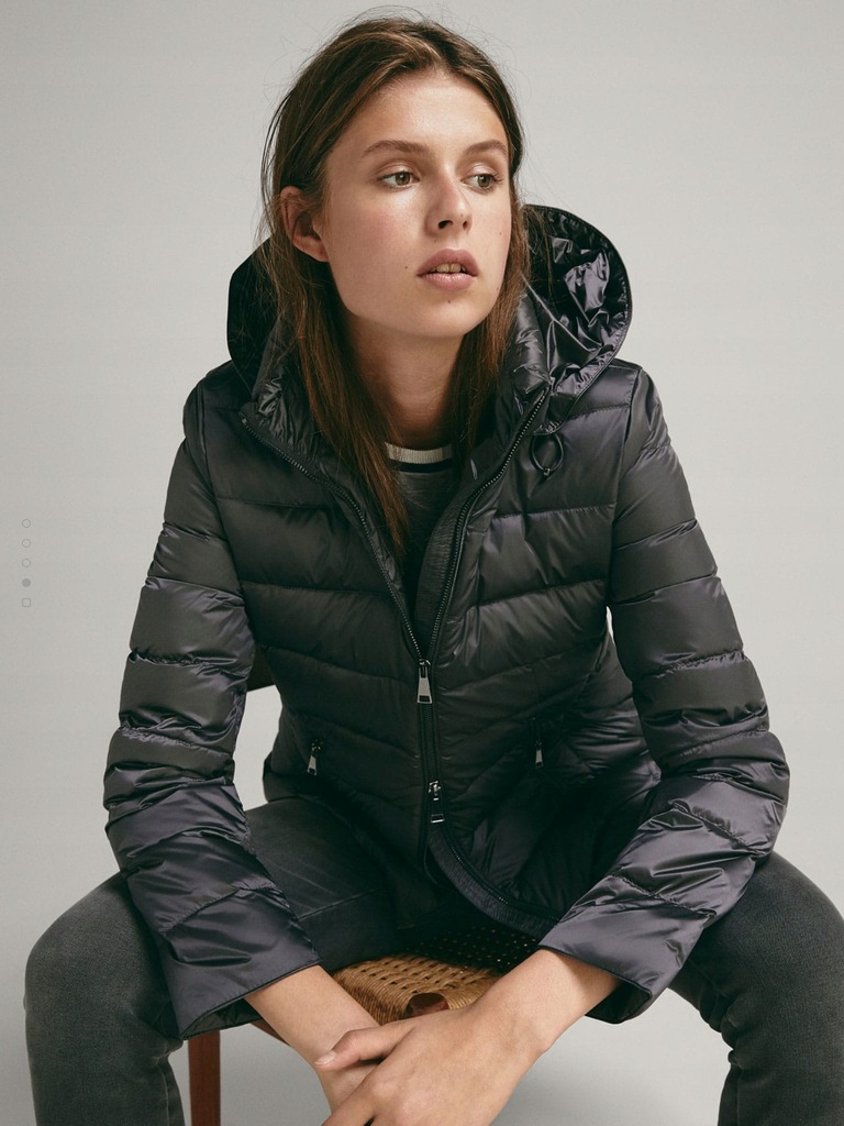 Massimo Dutti kurtka puchowa nowa S