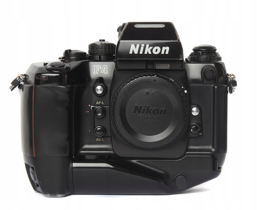 e-oko Nikon F4 + Nikon MB-21 Gw. 3mc Komis W-wa