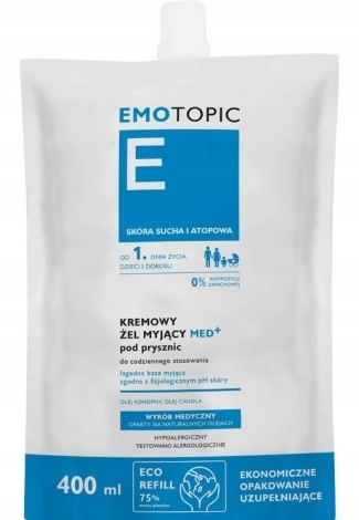 Pharmaceris Emotopic żel MED+ eco refill 400 ml