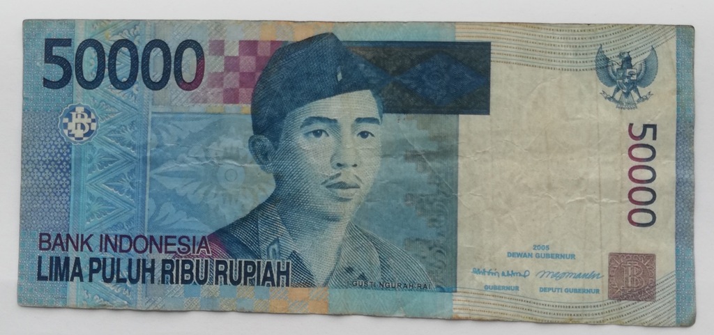 Indonezja 50000 rupii 2005