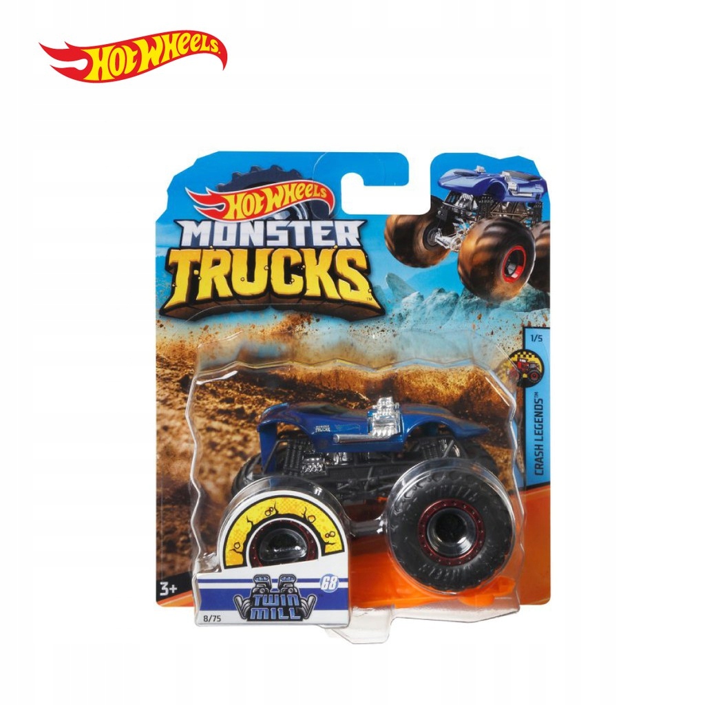 HOT WHEELS MONSTER TRUCK DODGE CHARGER TWIN MILL