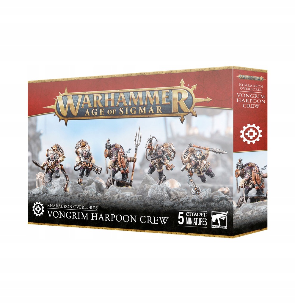 KHARADRON OVERLORDS: VONGRIM HARPOON CREW Pre-order NEW