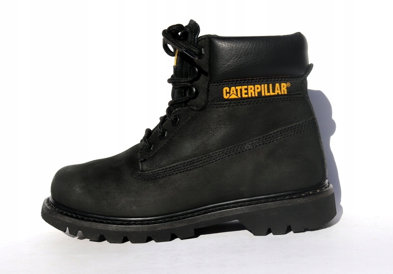 Buty Damskie CAT CATERPILLAR Skóra Black IDEAŁ 39