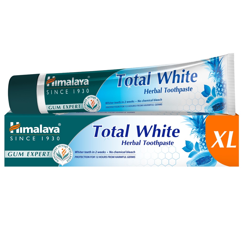 Himalaya Expert ziołowa pasta do zębów total white