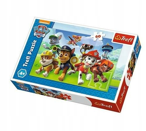 Trefl puzzle 60 el. PSI PATROL PAW PATROL 4+