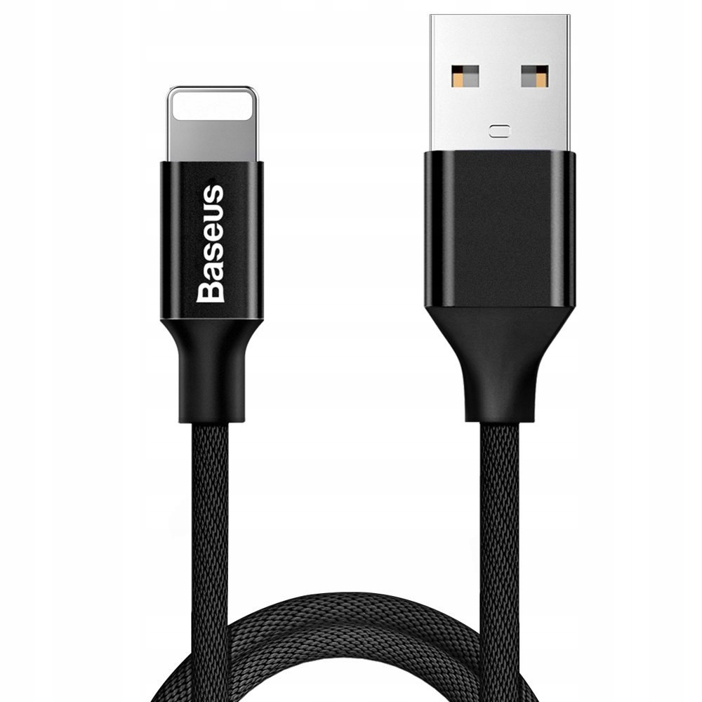 Wytrzymały kabel przewód w materiałowym oplocie US